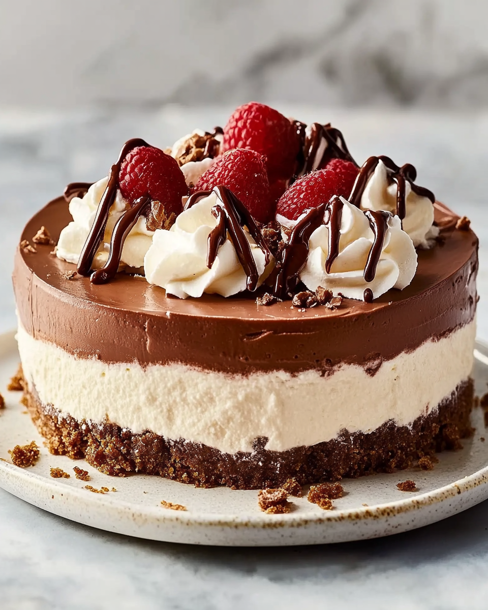 Nutella No-Bake Cheesecake
