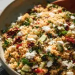 Couscous Salad with Feta and Fresh Veggies