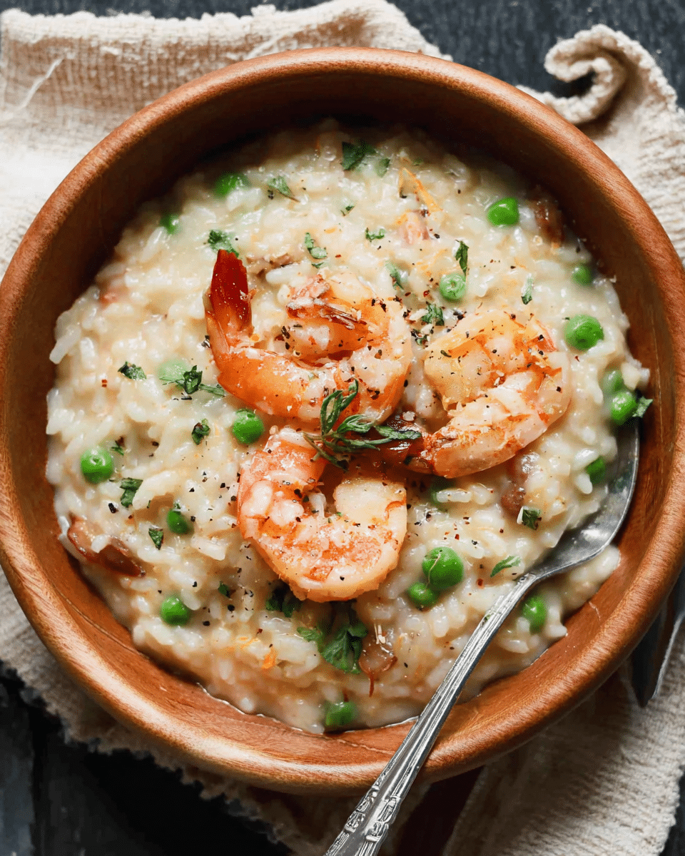 Prawn Risotto with Shrimp