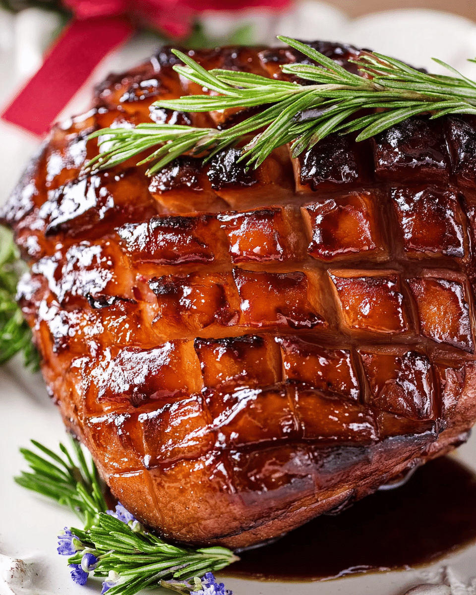 Brown Sugar Glazed Ham