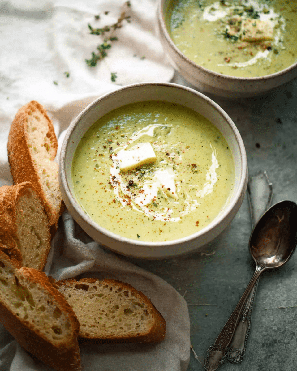 Creamy Zucchini Soup