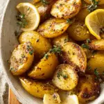 Greek Lemon Potatoes