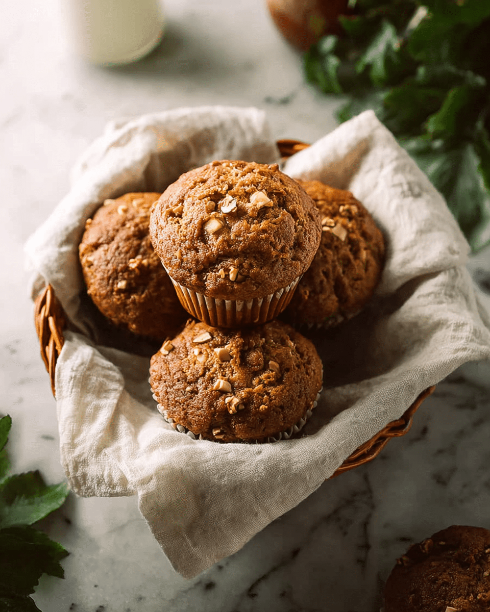 Brown Sugar Apple Muffins