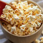 Slightly Sweet and Salty Butter Popcorn