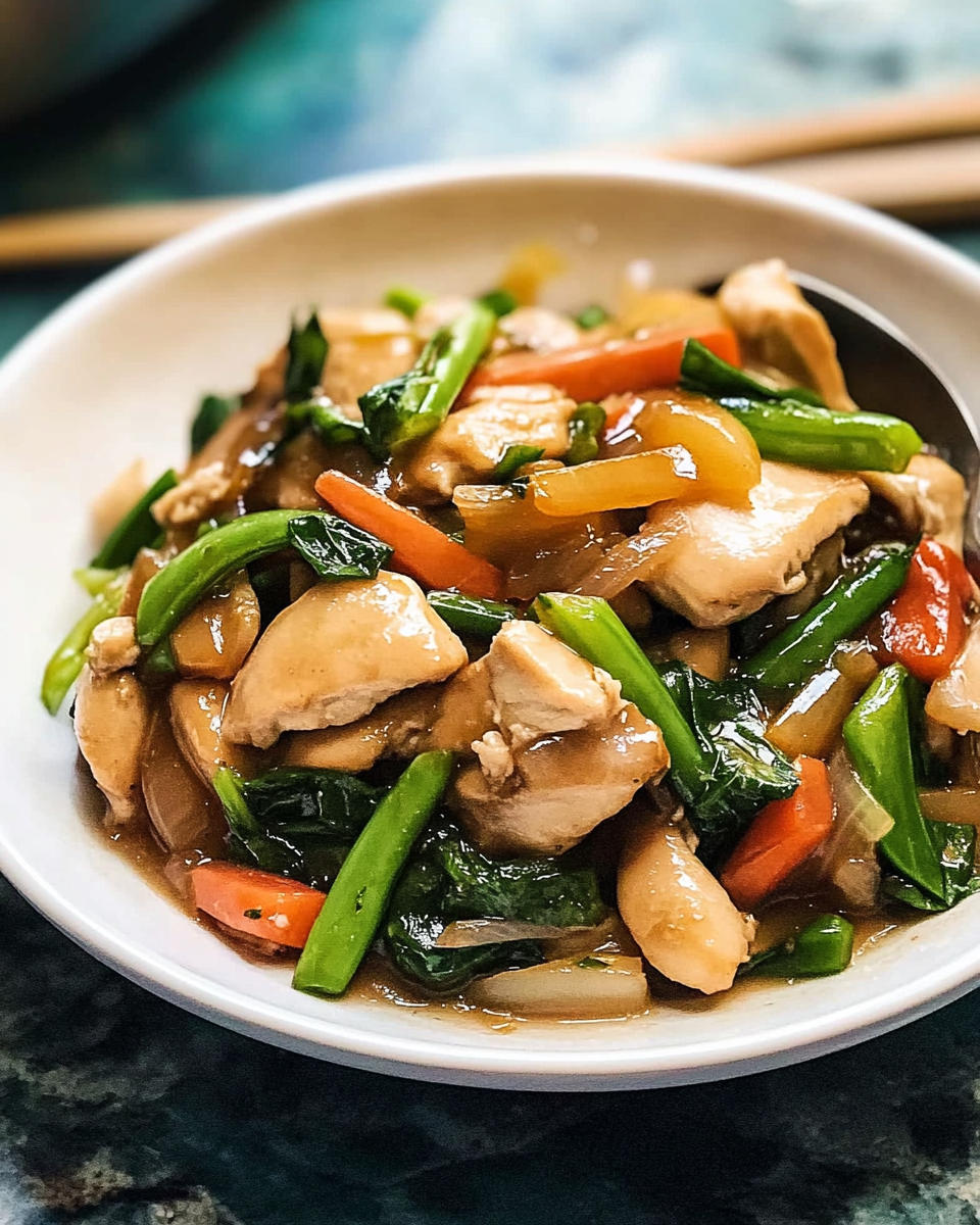 Chicken Stir Fry Chop Suey