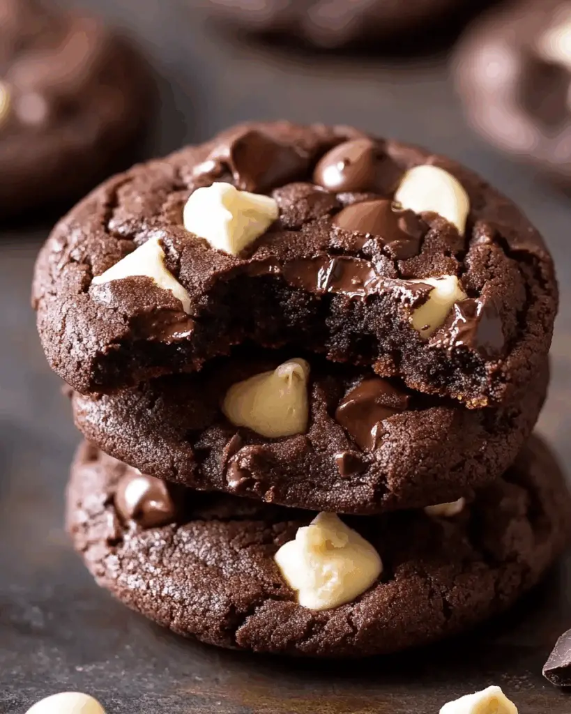 Outrageous Triple Chocolate Cookies
