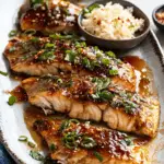 Asian Glazed Baked Barramundi