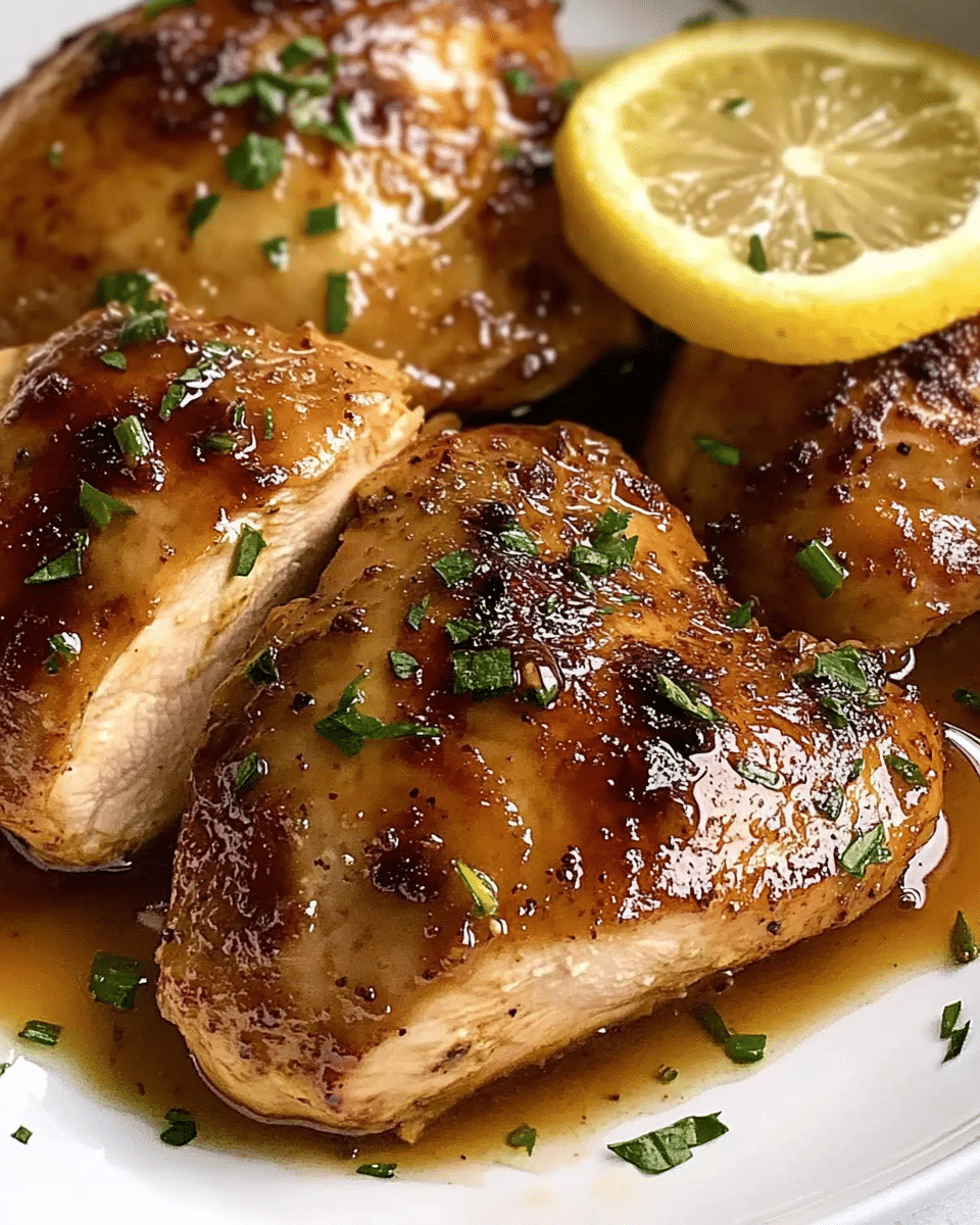 Juicy Grilled Chicken with Homemade Marinade