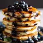 Fluffy Blueberry Pancakes