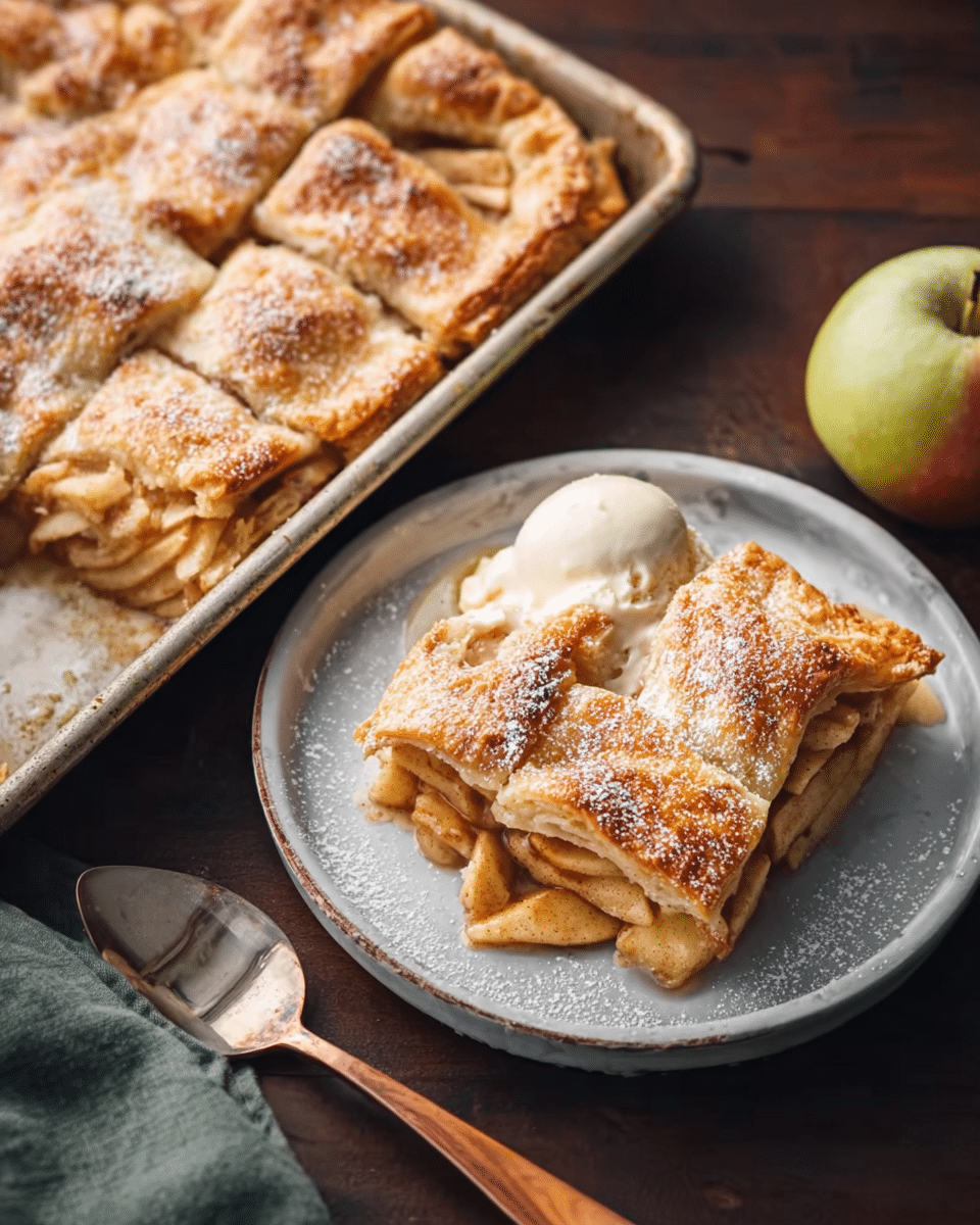 Farm Apple Pan Pie