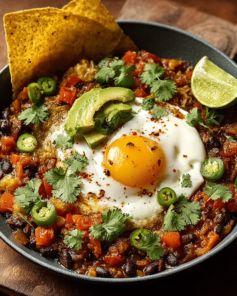 Black Bean Egg Bake