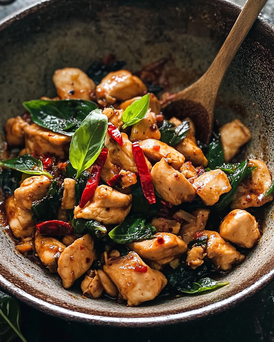 Thai Basil Chicken Stir-Fry