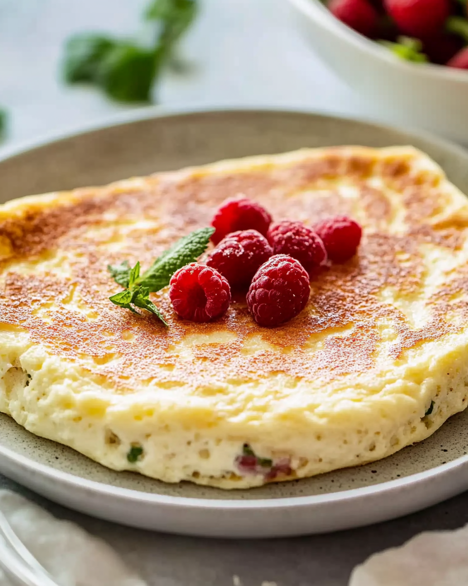 Fluffy Egg White Omelette