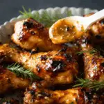Honey Mustard Baked Chicken Drumsticks