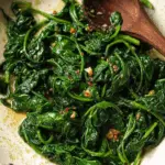 Garlic Sauteed Spinach