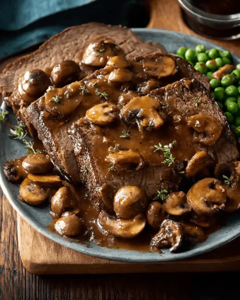 Country Chuck Roast with Mushroom Gravy