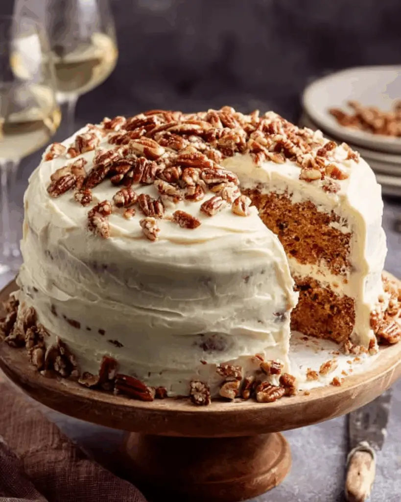 Butter Pecan Layer Cake