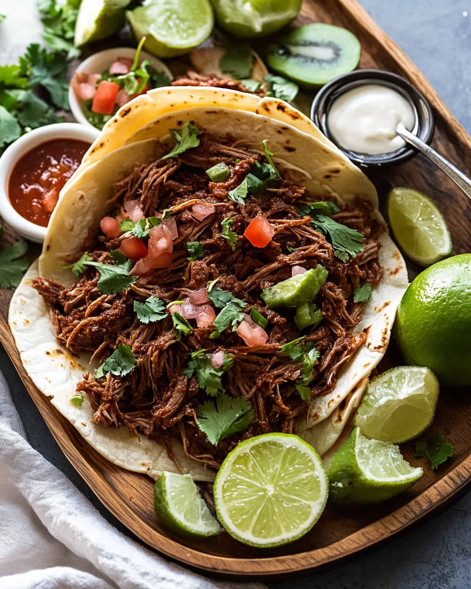 Mexican Shredded Beef Tacos