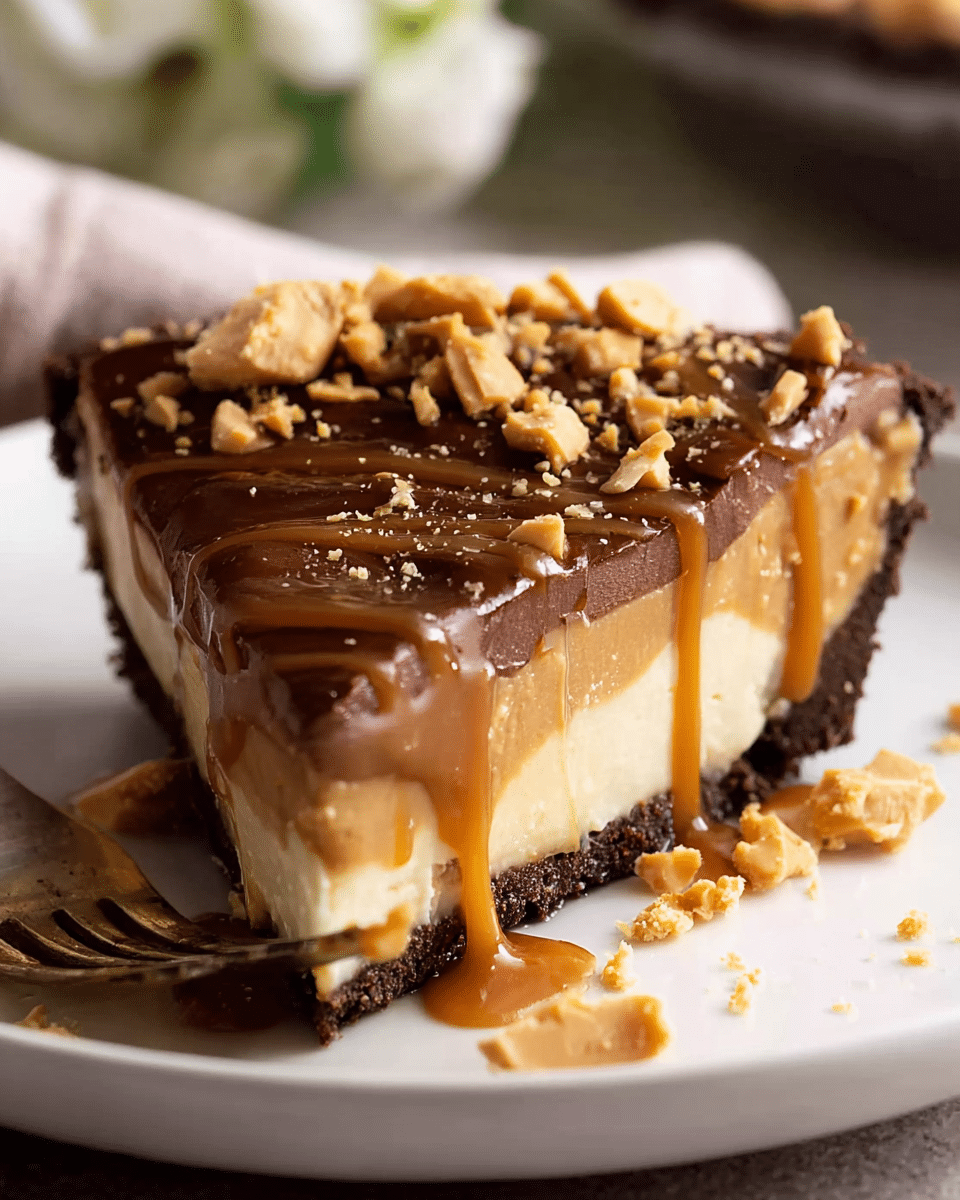 Peanut Butter Caramel Pie