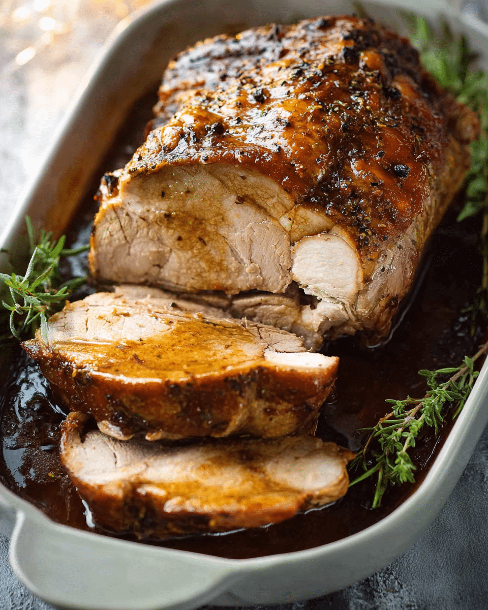 Slow Cooker Pork Loin Roast