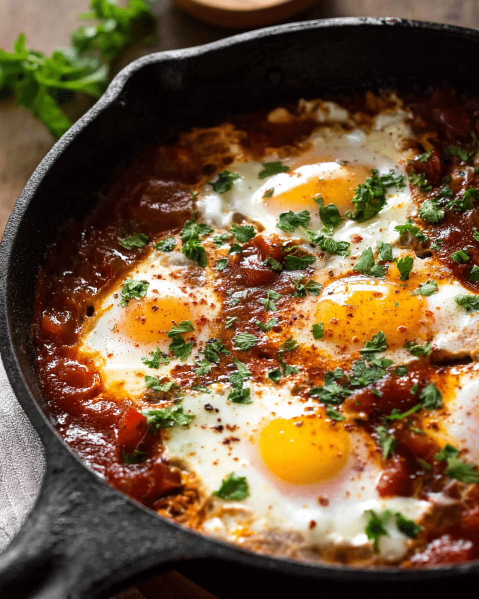 Shakshuka Baked Eggs