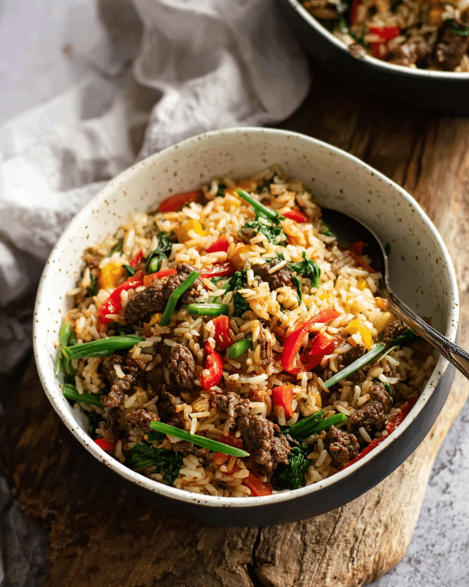 Ground Beef and Rice