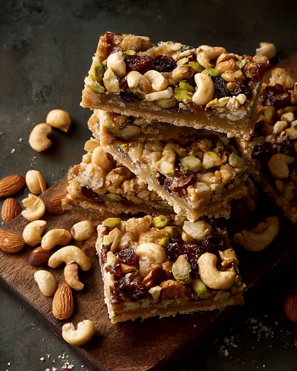 Rustic Nut Bars