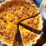 Canadian Bacon and Onion Quiche