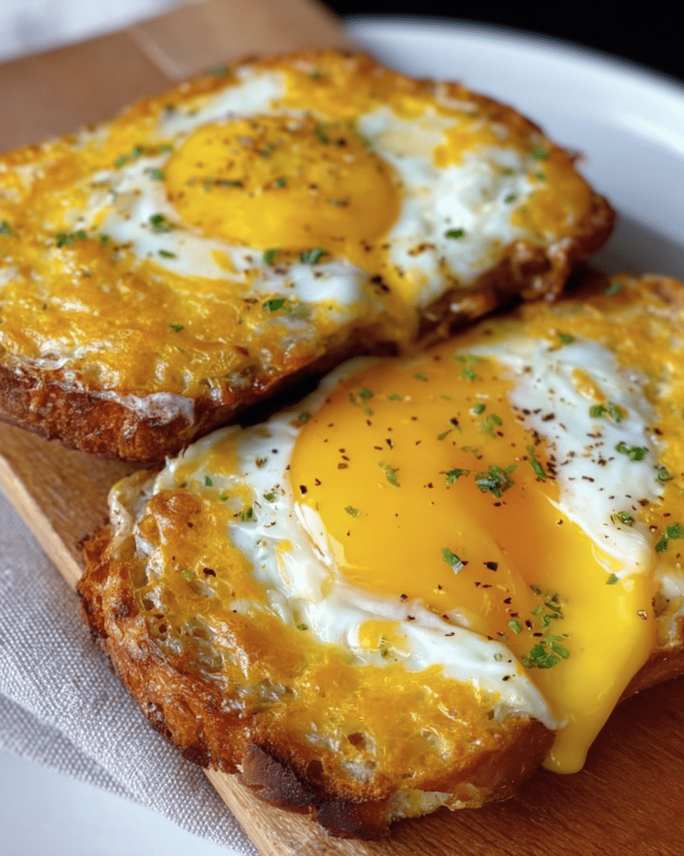 Cheesy Egg Toast