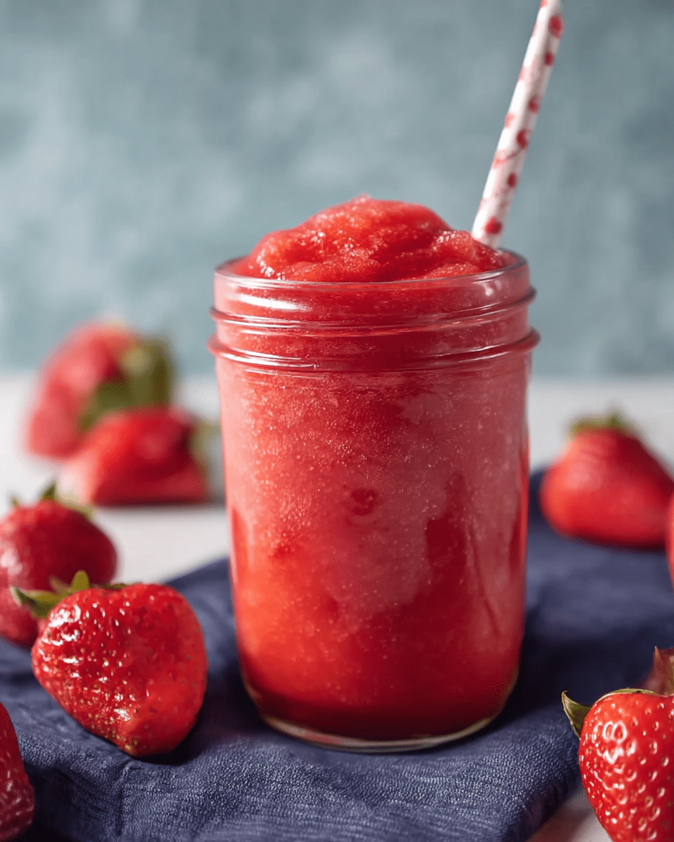 Strawberry Slushie