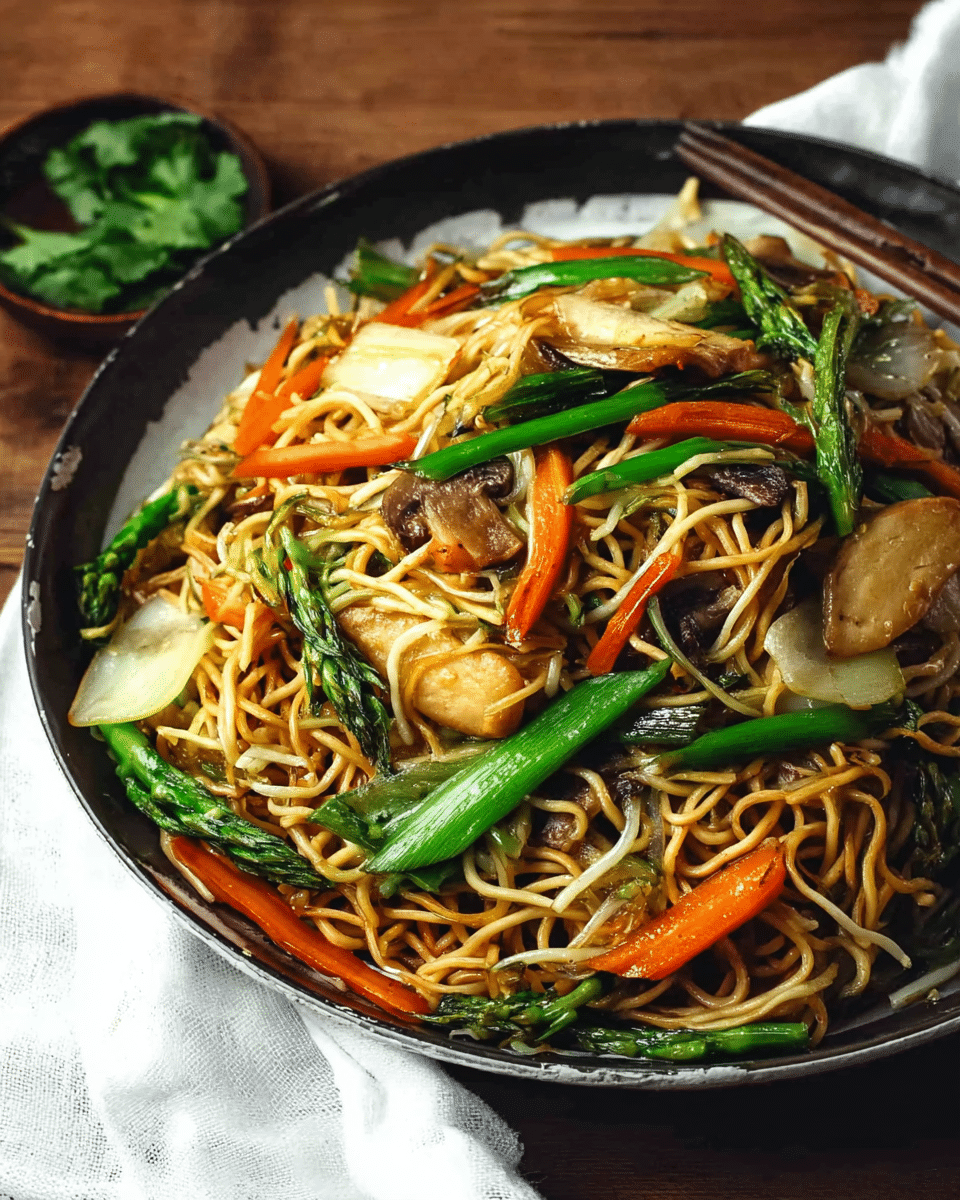 Vegetarian Chow Mein