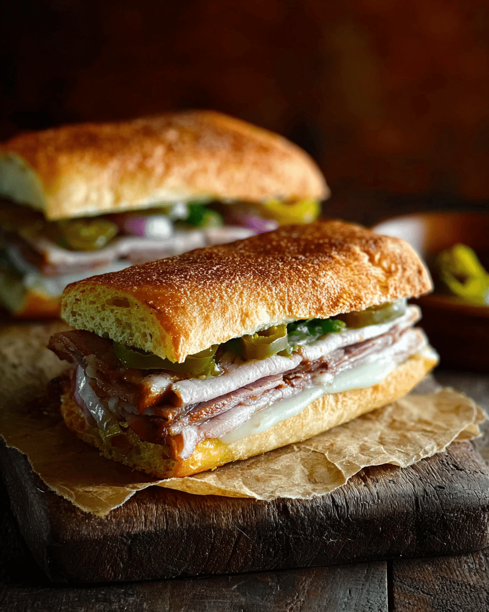 Cuban Pork Sandwich (Cubanos)