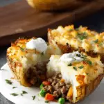 Shepherd’s Pie Potato Skins