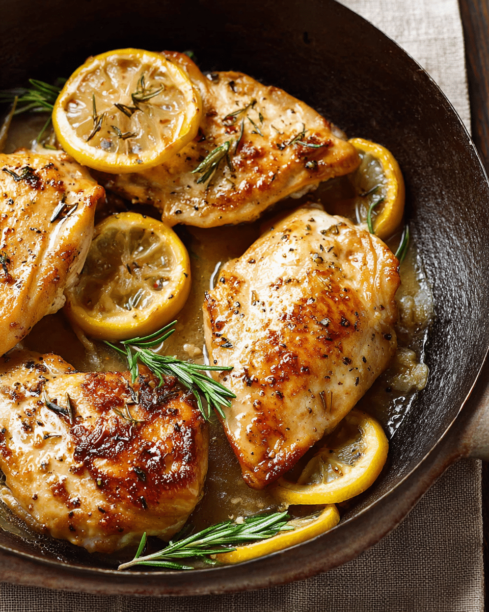 Skillet Lemon Chicken