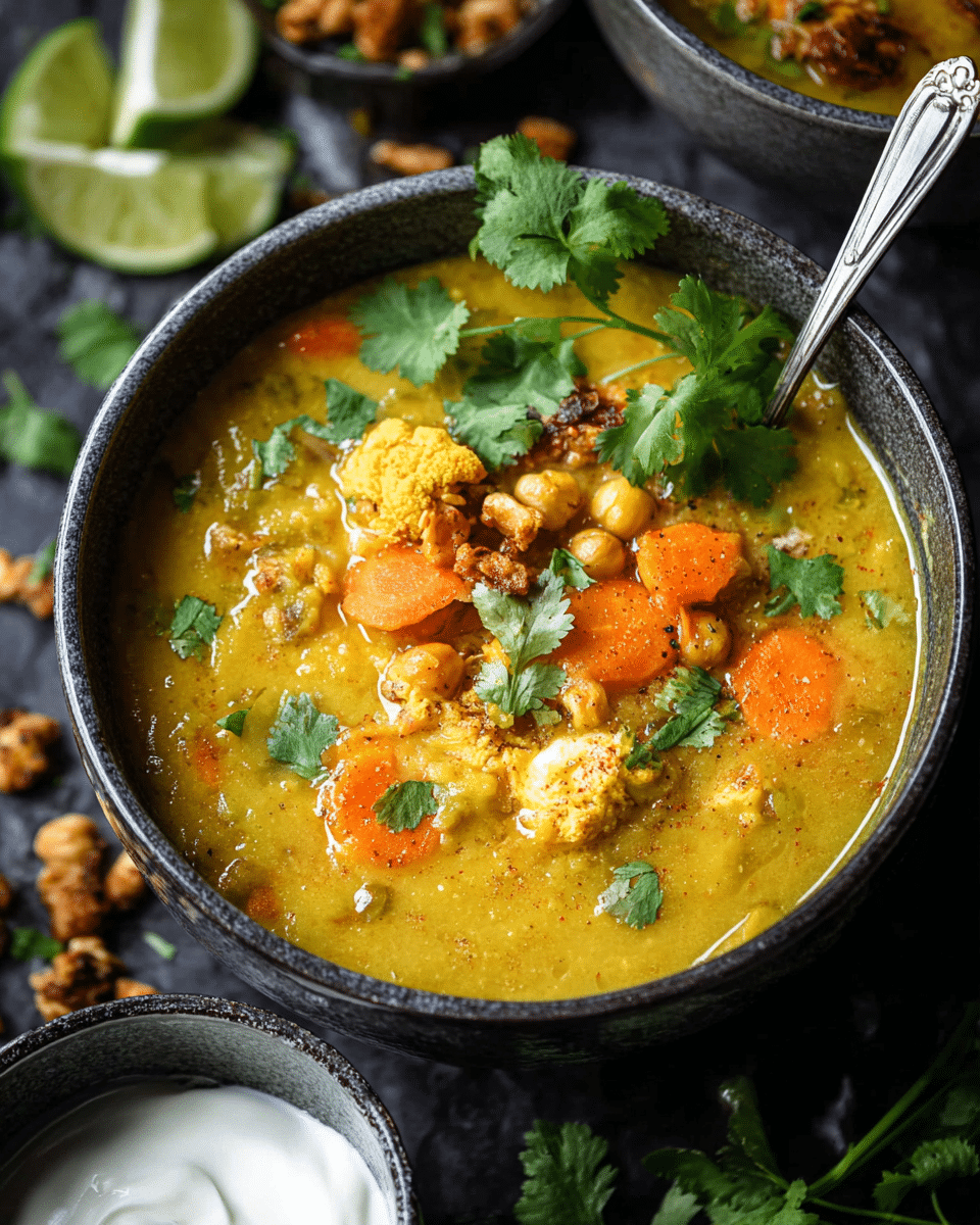 Creamy Spiced Mulligatawny Soup