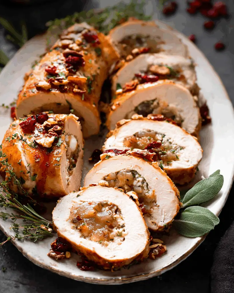 Savory Turkey Roll-Ups with Spinach and Cheese