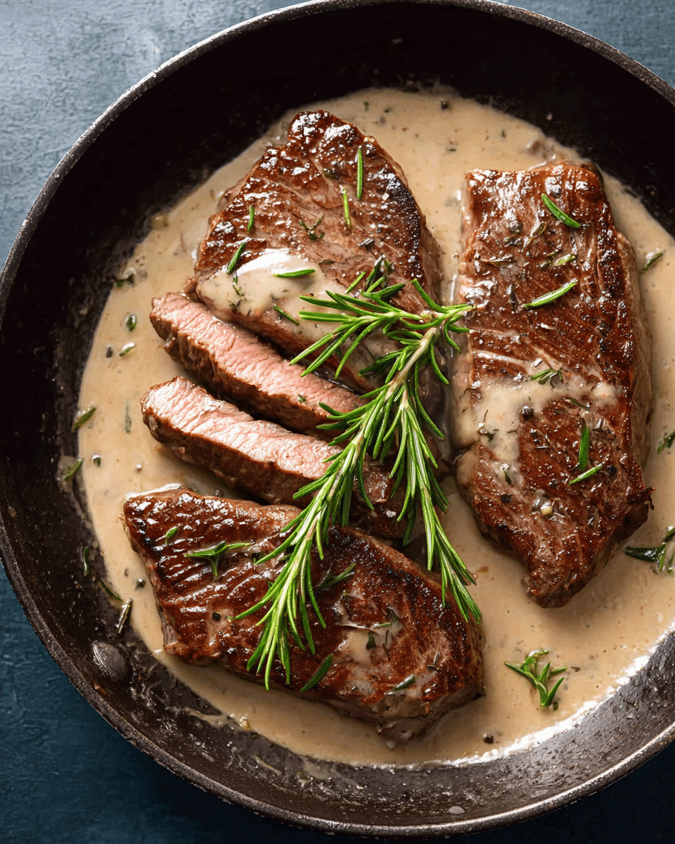 Garlic Rosemary Steak