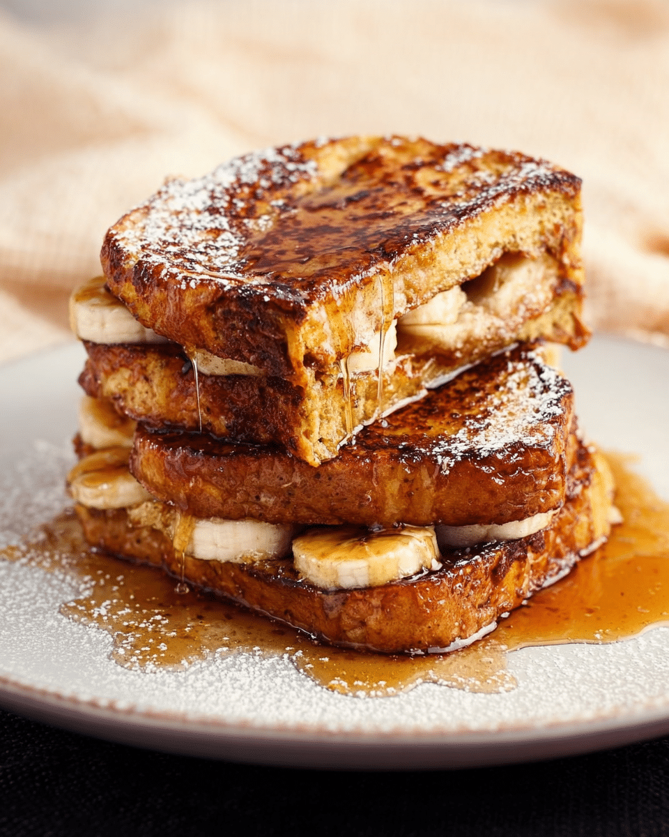 Banana French Toast Sandwiches