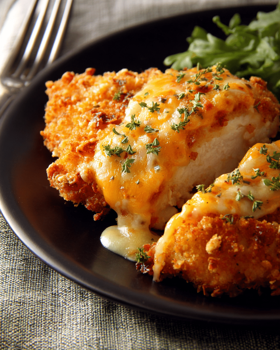 Crispy Cheddar Chicken