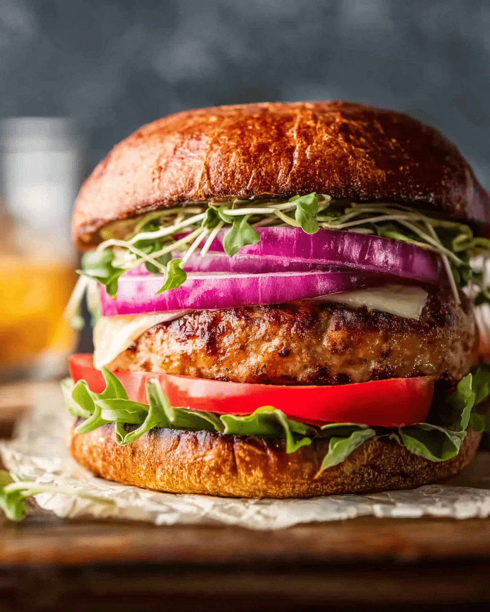 Juicy and Flavorful Turkey Burgers