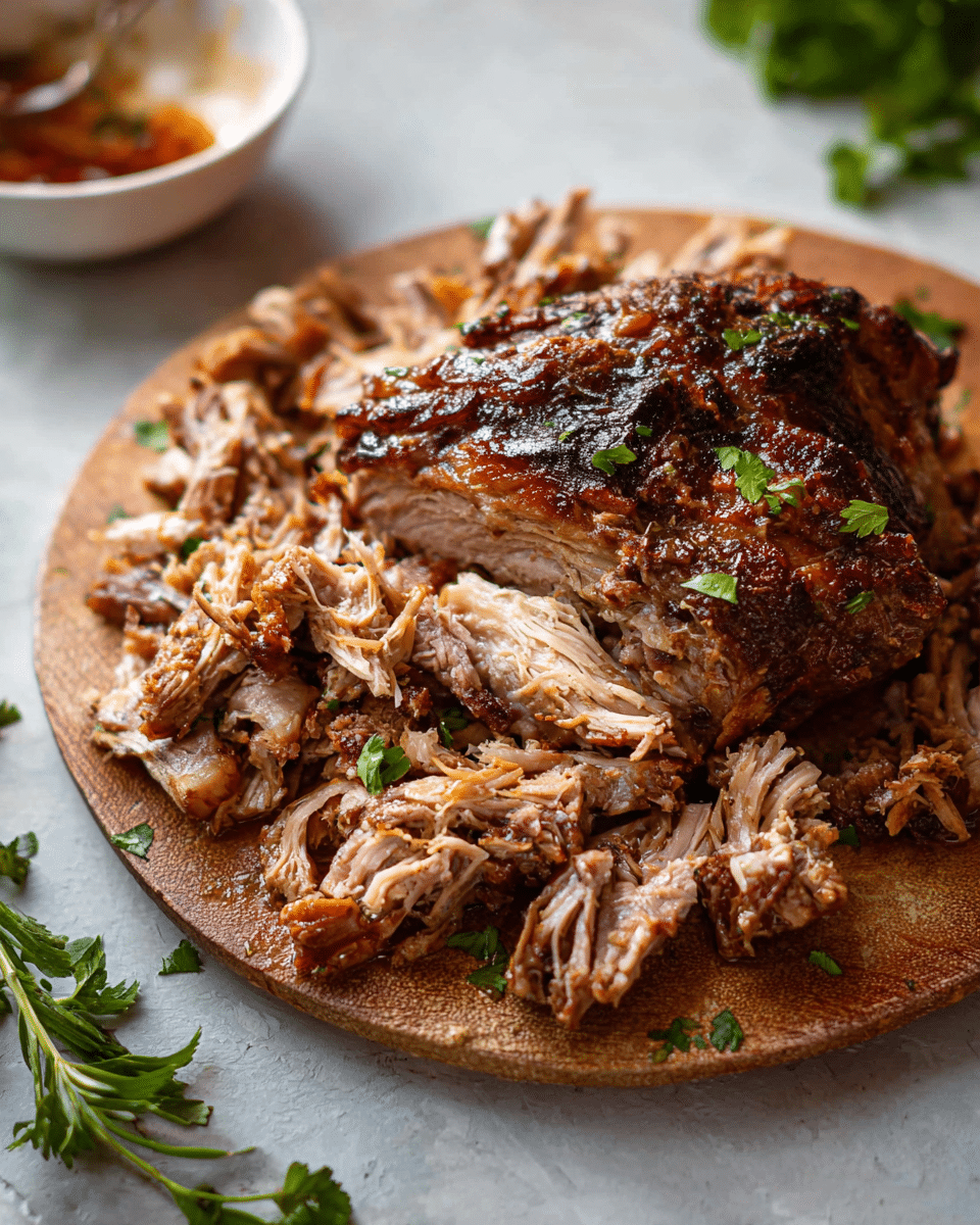 Instant Pot Pulled Pork Shoulder