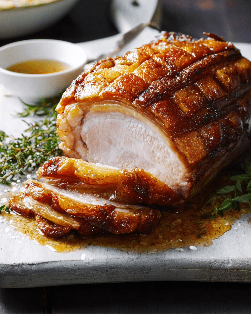Roast Pork with No-Fail Crackling