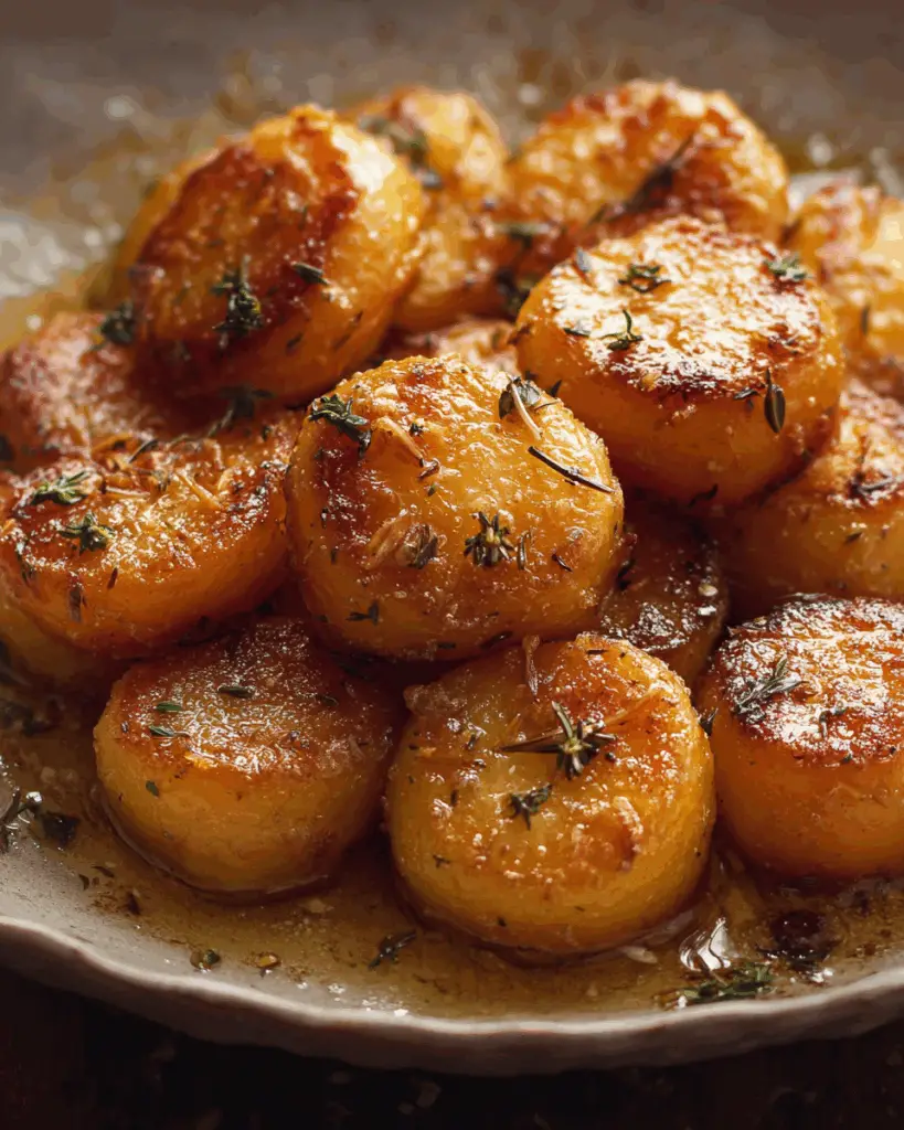 Crispy Oven-Roasted Potatoes with a Melty Center