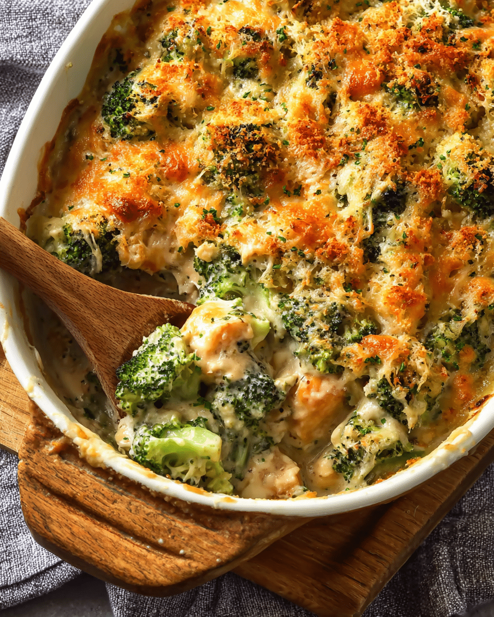 Creamy Chicken Divan Casserole