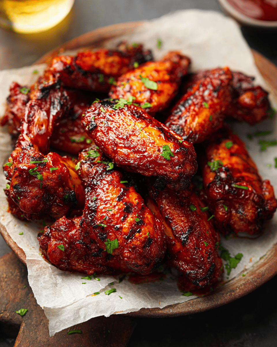 Sweet and Savory BBQ Chicken Wings