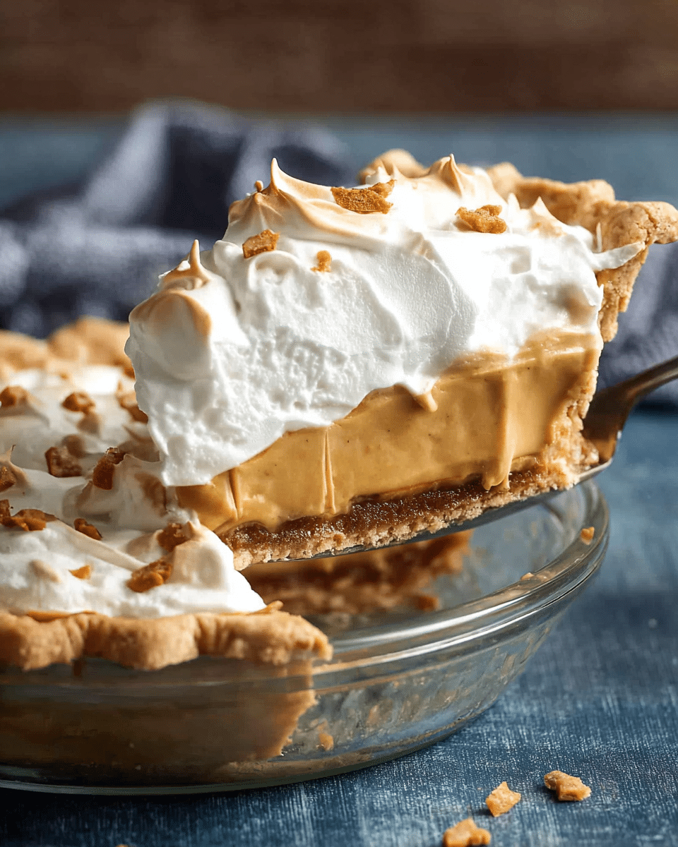 Creamy Butterscotch Dream Pie