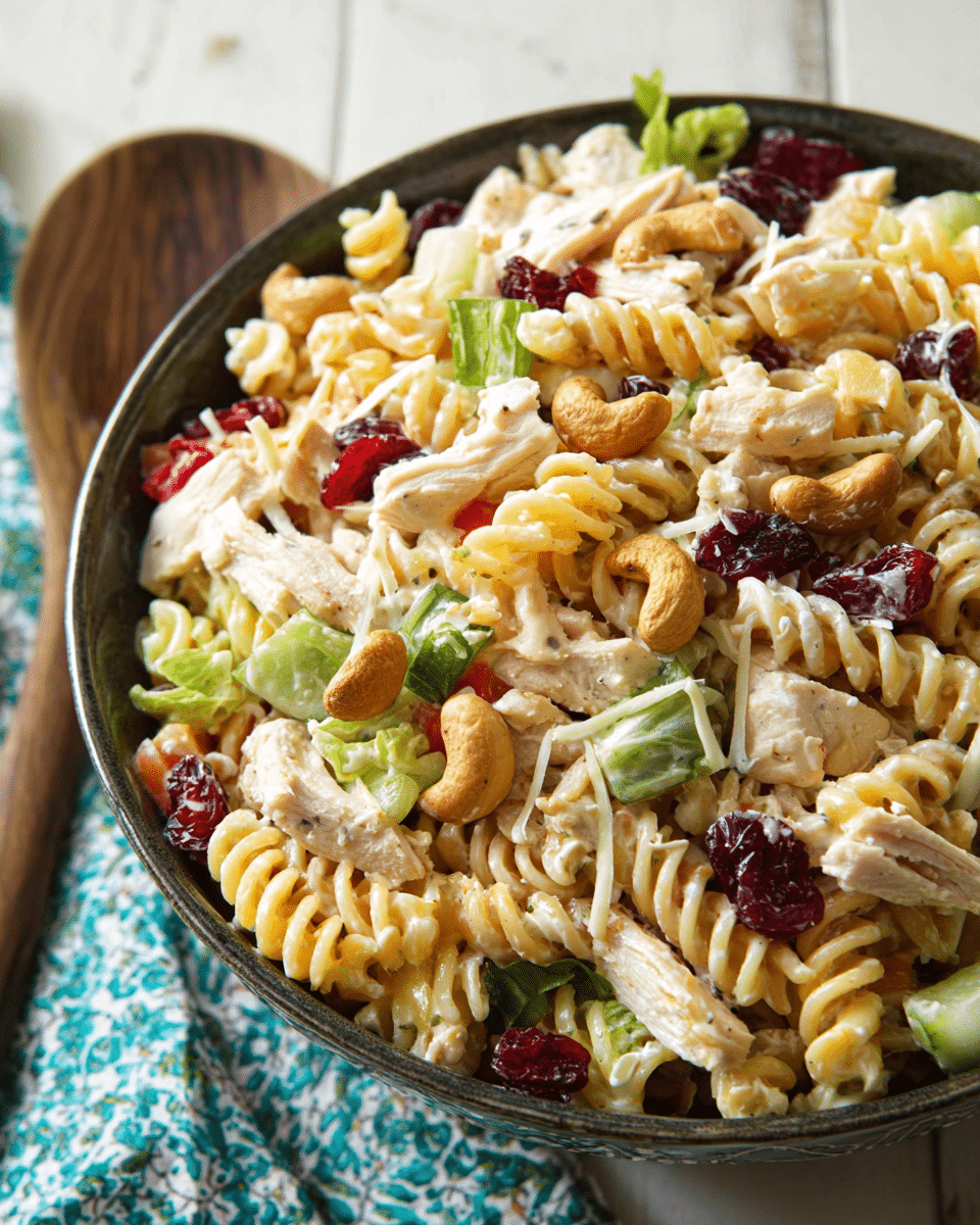 Cashew Chicken Rotini Salad