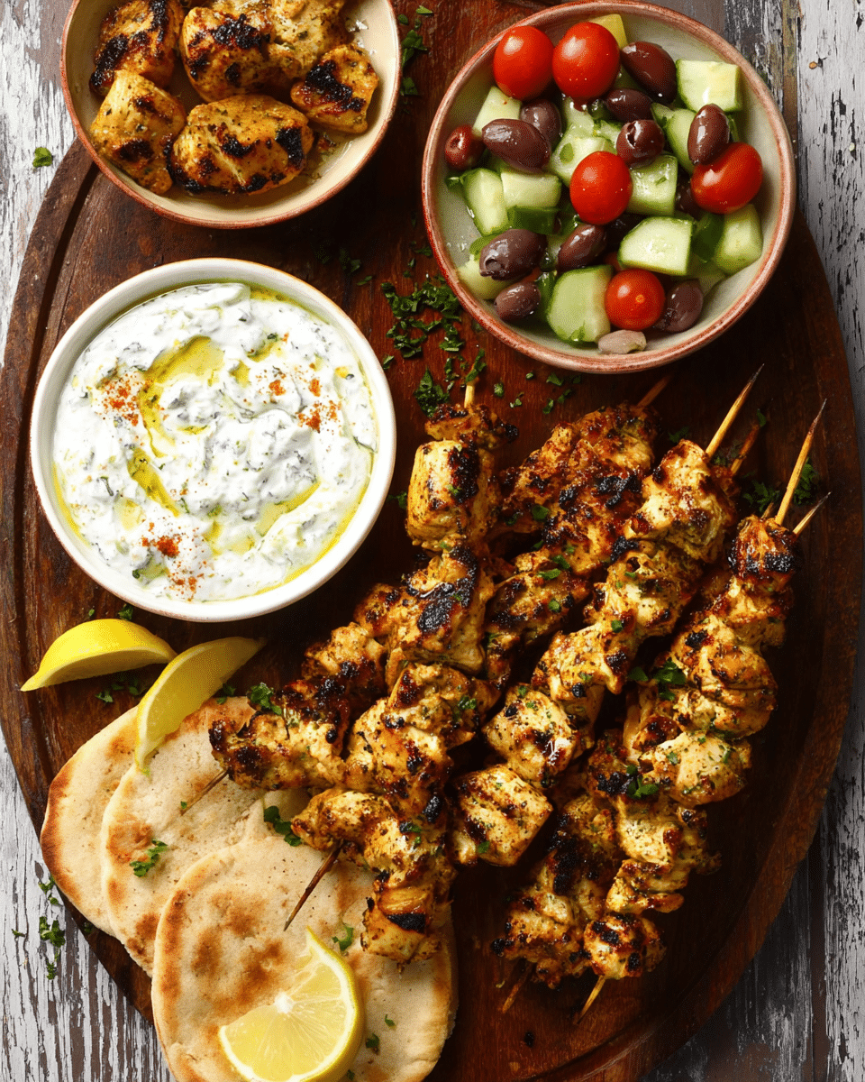 Greek Chicken Souvlaki