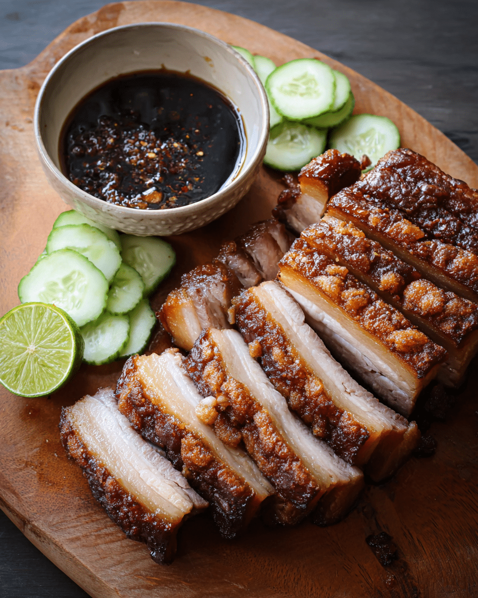 Asian Crispy Pork Belly