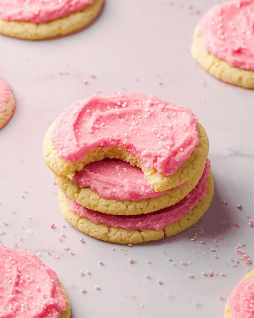 Soft, Chewy Swig Sugar Cookies with Cream Cheese Frosting